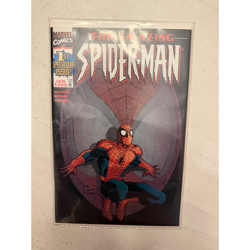 Amazing Spider-Man 1 Dynamic Forces Exclusive Alternate Cover COA Marvel 1999